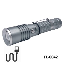 zoom led flashlight torch