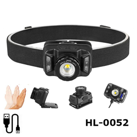 Zoom Headlamp With Sensor