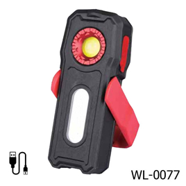 Portable led work light with rotation