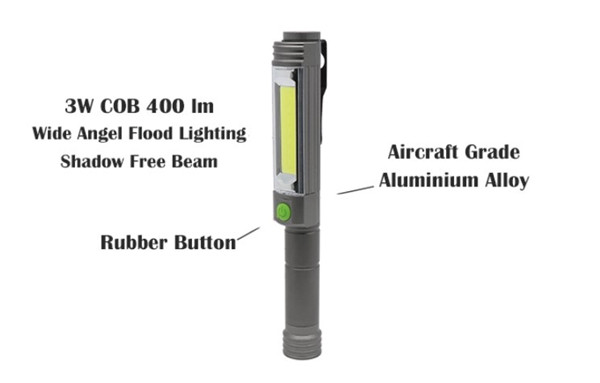 cob led torch light