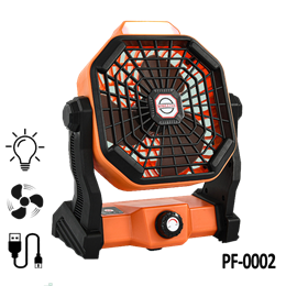 PF-0002 Portable Battery Operated Camping Fan